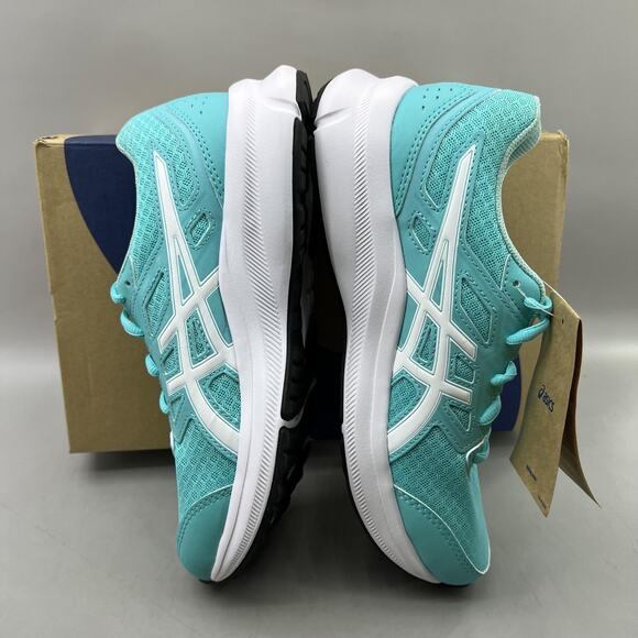 ASICS Jolt 3 GS Running Shoes Youth Size 6 Mint Green White Comfort Sneakers NEW - Picture 6 of 9